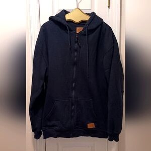 C.E.Schmidt men's Navy Waffle Knit Work Jacket Asize Size 3X